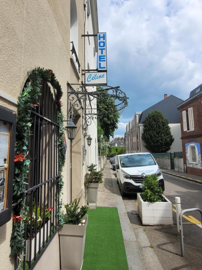 Hotel Celine - Hotel De La Gare Rouen Eksteriør bilde